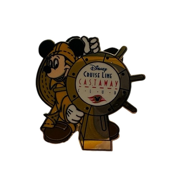 Disney Pin Mickey Mouse Cruise - Picture 1 of 3